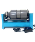 Electric Tumbler Kit for Polishing Stones, Rocks, Glass, and Metals, 15Lb Single Barrel Polisher with power cord and control knob