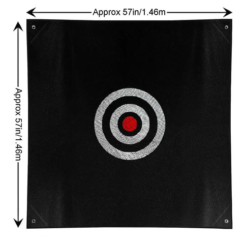 Colorful target cloth for 57 Inch Silent Golf Practice Net With Colorful Target Cloth For Indoor And Outdoor Training, Quiet Swing Practice