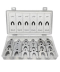 144 Piece Car Alignment Shim Kit For Body Panels And Camber Adjustment Zinc Plated Shims Organized in a Case