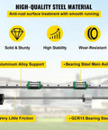 Get Crazy Smooth Motion With This Rock Solid 2 Piece Linear Rail And RM1605 Ballscrew Kit For Your DIY Routers Lathes Or Mills Featuring Ultra Precise Hgr20 Guides And Full BfBk Clamps For Epic Precision Builds. HGR20 rail and RM1605 ballscrew kit with aluminum support and steel axle