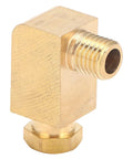 Heavy Duty Brass Lube Fitting 90 Degree Adapter Stops Oil Leaks Under High Pressure On Nylon Copper Aluminum Tubing With Heat Resistant Build Ensures Long Life In Tough Conditions So You Can Get It Done Fast And Clean Without Messing Up, 1/4 inch brass elbow