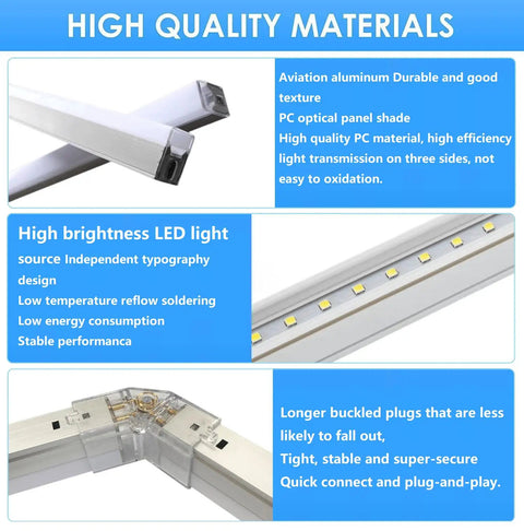 Hexagonal Led Garage Light Kit With 66 Lamps And Accessories shows high-quality materials and LED details.