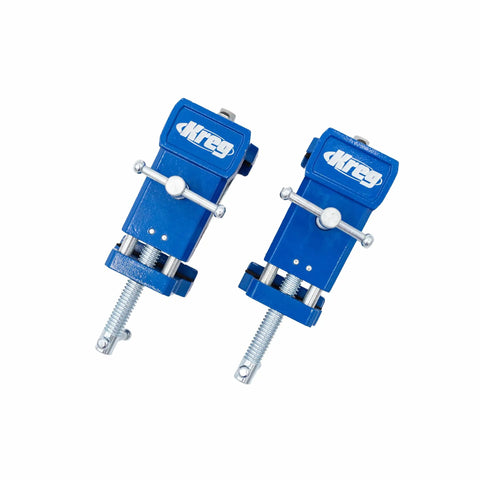 Professional Cabinet Face Frame Installation Clamp And Woodworking Clamp Set Of Two With Dead On Precision Alignment Totally Legit Aluminum Build, blue clamps for woodworking.