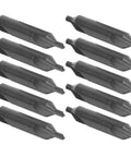 HSS Centering Drill Bit 3mm Set for Bench Milling Machine and Lathe, 10 piece high speed steel drill bit pack.