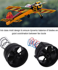 Two Pack 30mm Ducted Fan Kit With High Efficiency Propellers For Power Ducted Aircraft Beefy Power For 1S Turboplanes K286 Motor