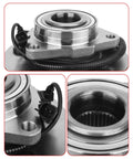 2 Pack Front Wheel Hub Bearing Assembly For Dodge Ram 1500 2012-2018 And Ram 1500 Classic 2019-2022, 5 Lug, With ABS, Forged Steel