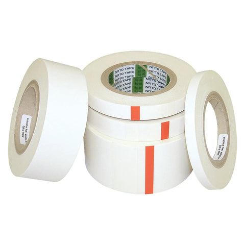 Rolls of Double Coated Kraft Paper Tape 2 Inch By 36 Yard White With Beefy Grip Adhesion for various projects and use