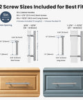 Diagram of 30 Pack Brushed Nickel Cabinet Handles Seven And Three Eighths Inch Overall Length Built To Last Stainless Steel Drawer Pulls