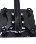 Dope Modular Y Carriage Plate Upgrade Kit For 2040V Aluminum Profile 3D Printer 3.5mm Thickness Aluminum Plate with black surface