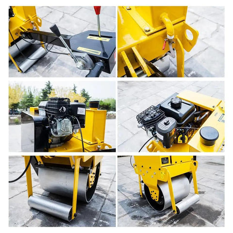 Heavy Duty Walk Behind Vibratory Compactor And Lawn Roller Built From Tough Steel To Crush Asphalt And Gravel On Any Project Kick Some Serious Dust Over Driveways And Sidewalks Without Breaking A Sweat