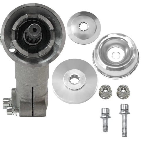 Beefed Up Trimmer Gear Head Replacement And Gearbox Head Kit For Husqvarna 525 Series with thrust plate, screws, nuts