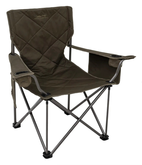 King Kong Camping Chair For Adults With Mesh Cup Holders And Extra Pockets, Durable 600D Fabric On Powder Coated Steel Frame, Foldable