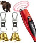 120dB Bear Bell With Electronic Air Horn Dual Bear Deterrent System For Hiking Camping Fishing And Biking Women Pro Safety Kit Gear