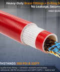 Cross-section of 12mm Oil Drain Hose for Honda and Predator Engines with 12mm Threaded Connection Replaces HON1012 and HON1412