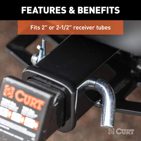 Trailer Hitch Pin And Clip With Grooved Head No Fuss Five Eighth Inch Diameter Fits Two Or Two And A Half Inch Receiver
