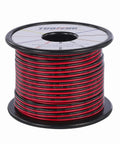 22 AWG Electrical Wire For LED Strips 100 Ft Red Black 2 Pin Extension Cable DC 12V 24V Single Color With Oxygen Free Copper Tin Plated PVC UL1007 spool