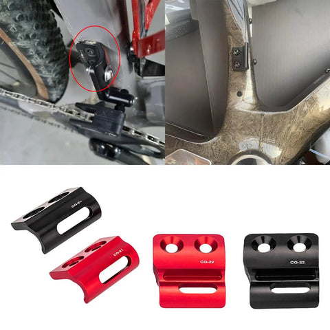 Front Derailleur Hanger For Road Bikes Aluminum Alloy Dropout Hook Direct Mount Easy Install Durable Frame Accessory Display