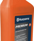 X Guard Premium All Season Mineral Bar And Chain Oil For Chainsaws, 1 quart bottle, orange container with blue cap