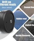 Pair Of Eight Point Six Inch Solid Rubber Front Tires For Kids Go Karts And Ride On Toys 22 Cm Bore One Point Two Cm Upgrade