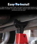 Two Pack Jack Stand Pad For Cars Trucks And SUVs 3 Tons Heavy Duty Beefed Up Floor Jack Pad installed under vehicle