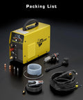 HXC400D Plasma Cutter 110/220V Dual Voltage 40A Non High Frequency Non Touch Pilot Arc with accessories and LED display