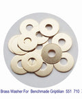 Replacement Brass Washer Set for Griptilian 551 710 720 723 EDC Folding Knife Pivot Pins Low Friction Corrosion Resistant Pack of 15