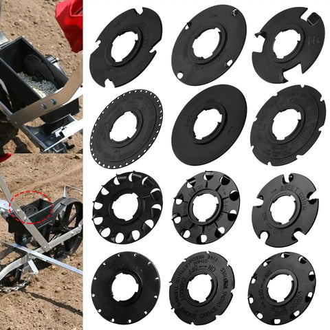 12 Piece Seed Plate Set For Garden Seeder Fits 1001 B 10001 Models Game Changer For Busy Gardeners Lets You Plant Sweet Corn Radish
