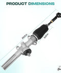 TXT Steering Rack And Box Assembly For TXT Golf Carts 2001 Up Gas And Electric Replaces OEM 70964G01 70964G02 70602G01