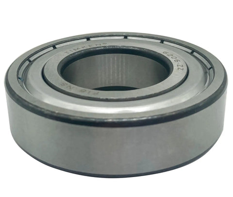 6206 2Z Double Metal Seal Bearings Two Pack Pre Lubricated 30x62x16 Mm Deep Groove Ball Bearings In Chrome Steel