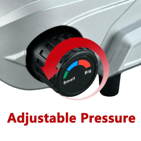 Powerful Airless Paint Sprayer With Long Hose For Fast Smooth Latex Coats Indoor Outdoor Use showing adjustable pressure knob.
