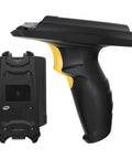 Trigger Grip Handle For TC51 Series Handheld Barcode Scanner, Ergonomic Trigger For TC51 TC510K TC52 TC56 TC57 shown front and side view