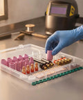 Nishiyuenyi 71 Pc Industrial Tig Consumables Kit With Torch Nozzles Cups Collets Sealing Rings, arranged in a plastic case.