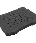 Dang Good Foam Router Bit Storage Tray Compatible With Systainer Type One, high density foam organizer with holes for 103 router bits.