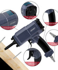 Heavy Duty Pneumatic Nail Puller And Air Punch Nailer crafted tough with aluminum body and ergonomic handle for easy use.