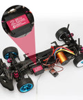 Beefy Pair Of 25Kg Digital Servo Motors With Full Metal Gear Waterproof High Torque for RC car chassis installation detail.