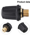 Premium Solid Brass Safety Valve Compatible With Karcher SG4-4 Steam Cleaner Replaces 2.889-104.0 top view and side detail.