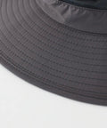 Close-up of wide brim on UPF50+ Mesh Sun Hat With Wide Brim And Neck Flap For All Day Comfort Breathable Quick Dry Polyester Nylon