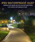 4 Pack 43 Inch Solar Torch Lights With 96 LEDs, Outdoor Waterproof Landscape Pathway Lighting, Realistic Flickering Flame Effect