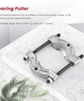 1-Inch Bearing Separator And Puller Kit For 10mm To 30mm Bearings, beefed-up chrome steel splitter tool, two-blade safe pull design