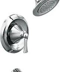 Wynford Chrome Posi-Temp Tub and Shower Trim Kit Requires Posi-Temp Valve 2510 2520 2570 or 2590 for Installation, shown in chrome finish