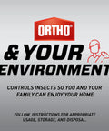Indoors image featuring Ortho Indoor Insect Killer Spray With Wand Builds A Tough Shield Against Roaches, Ants, Spiders, Ticks And Fleas Ready To Use