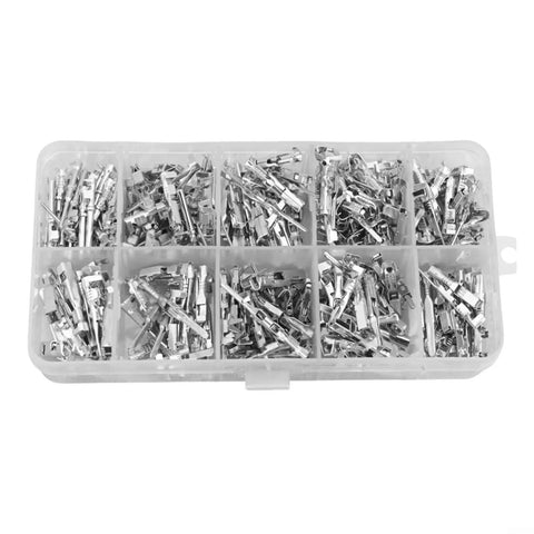 Ditch The Old Wiring And Grab This Fresh 290 Piece Car Wire Terminal Pins Kit Packed With Crimp Connectors Made From Tinned Copper For That Perfect Male Female Fit In 1 To 2.8mm Weather Pack Sizes Guaranteed To Handle Any Auto Electrical Grind. 290-piece tinned copper terminal pin kit in compartment box