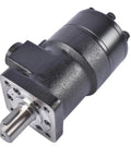 Replacement Hydraulic Motor For H Series Equipment - OE 101-1100-009, 1011100009, 101-1100 Compatible, High Torque And Smooth Rotation, Efficient Power Transmission For Machinery And Heavy Duty Vehicles., black metal hydraulic motor with steel shaft and bolt mount