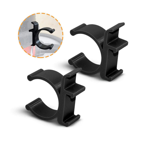 Universal Vacuum Hose Holder Clip Set For Henry, George, James And Charles Heavy Duty Hose Clips for secure storage ABS plastic 2 pack