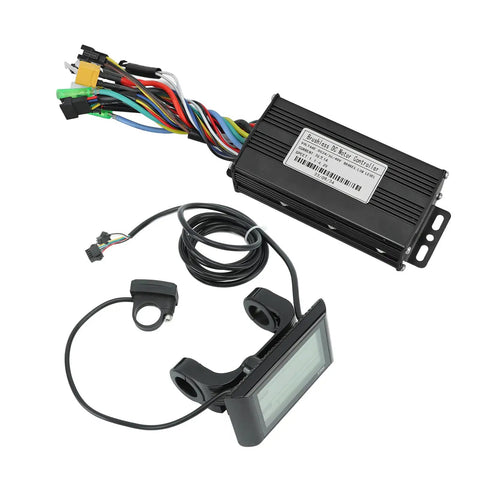 26A Sine Wave Brushless Motor Controller Kit With S900 LCD Display For Electric Bikes 24V 36V 48V 500W 750W Three Modes Hall Or No Hall Compatible Plug And Play Retrofit Upgrade