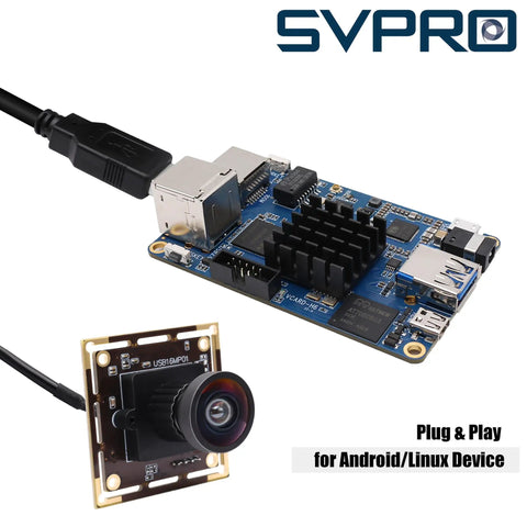 Ultra HD 16MP Wide Angle USB Camera For Computer And 3D Printer, IMX298 Sensor module with USB and circuit board, plug and play.
