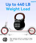 8.5x2 Inch Solid Tire For Electric Scooters No Flats Long Lasting Durability, heavy weight load capability image