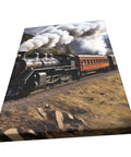 Steam Locomotive Train Canvas Wall Art Poster For Living Room Decor Modern Bedroom Print Dope Wall Hanging Artwork 12x18 Inch
