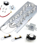 Dryer Heating Element Replacement for Kenmore Whirlpool Maytag Fits 3387747 WP3387747 PS11741416 W11344457 kit displayed