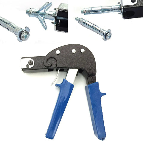 Heavy Duty Metal Setting Tool Built Tough For Hollow Wall Fixings And Cavity Anchors, Plasterboard Plugs with non-slip grips